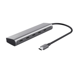 Hub Trust Halyx 5 x USB-C, gri - Img 6
