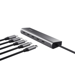 Hub Trust Halyx 5 x USB-C, gri - Img 10