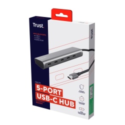 Hub Trust Halyx 5 x USB-C, gri - Img 13