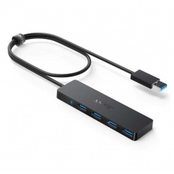Hub USB 4 x USB 3.2 Anker, negru