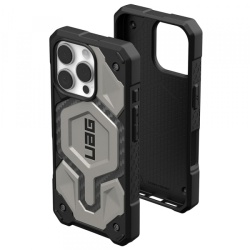 Husa MagSafe pentru Apple iPhone 16 Pro, Urban Armor Gear, Monarch Pro, Gri