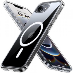 Husa MagSafe pentru Apple iPhone 16e, Torras, Guardian, Transparenta