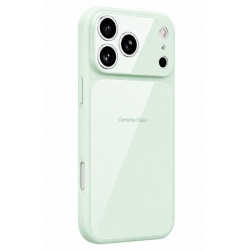 Husa MagSafe pentru Apple iPhone 17, OEM, Genuine Glass, Verde