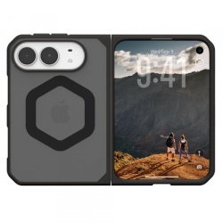 Husa MagSafe pentru Apple iPhone Duo, Urban Armor Gear, Mouve, Gri