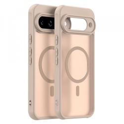 Husa MagSafe pentru Google Pixel 10, Techsuit, HaloFrost II, Aurie