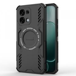 Husa MagSafe pentru Oppo A6 Pro 5G / A6 Pro 4G, Techsuit, ArmorMag, Neagra