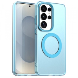 Husa MagSafe pentru Samsung Galaxy S26 Ultra, Techsuit, CandyCase, Albastra