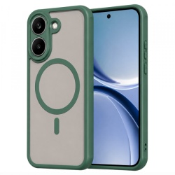Husa MagSafe pentru Xiaomi Poco X8 Pro, Techsuit, HaloFrost II, Verde