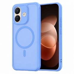 Husa MagSafe pentru Xiaomi Redmi Note 17 Pro, Techsuit, HaloFrost II, Albastra