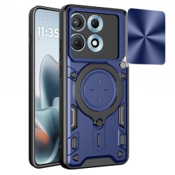 Husa pentru Motorola Edge 70 Max, Techsuit, CamGuard Pro, Albastra
