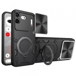 Husa pentru Nothing Phone (4b), Techsuit, CamGuard Pro, Neagra