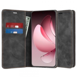 Husa pentru Oppo Reno13 Pro, Techsuit, Confy, Neagra
