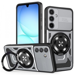 Husa pentru Samsung Galaxy A57 5G, Techsuit, RuggedCam, Gri