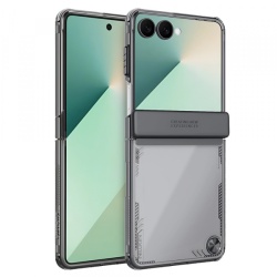 Husa pentru Samsung Galaxy Z Flip7 F766, Nillkin, Iceblade, Neagra