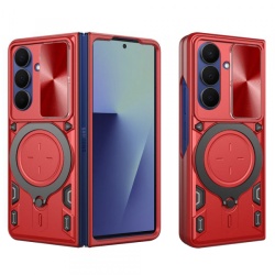 Husa pentru Samsung Galaxy Z Fold7 F966, Techsuit, CamGuard Pro, Rosie