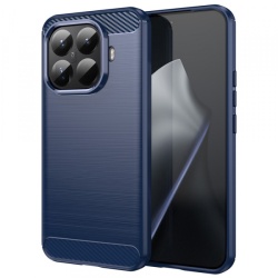 Husa pentru Xiaomi 15T Pro, Techsuit, Carbon, Albastra