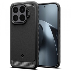 Husa pentru Xiaomi 17T, Spigen, Rugged Armor, Neagra ACS11870