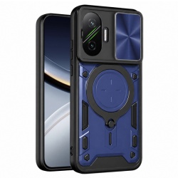 Husa pentru Xiaomi Poco F7, Techsuit, CamGuard Pro, Albastra