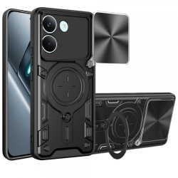 Husa pentru Xiaomi Poco X8 Pro, Techsuit, CamGuard Pro, Neagra