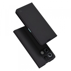 Husa pentru Xiaomi Redmi Note 13 5G, Techsuit, Magskin Book, Neagra