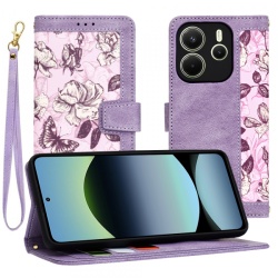 Husa pentru Xiaomi Redmi Note 14 4G (Regional), Techsuit, FlipCraft, Mov