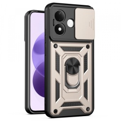 Husa pentru Xiaomi Redmi Note 17 4G / Note 17 5G, Techsuit, CamShield, Aurie