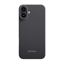 Husa Pitaka MagEZ 5 600D MagSafe, pentru iPhone 16 Plus, Negru/Gri