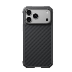 Husa Pitaka pentru iPhone 18 Pro Max, Cairn Case, Negru/Gri