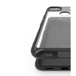 Husa Premium Ringke Fusion Compatibila Cu Google Pixel 4a, transparenta Fumurie - Img 4