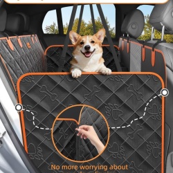Husă Protecție Scaun Auto pentru Câini, 100% Impermeabilă și Antizgârieturi, Compatibilă cu Toate Mașinile, 135 x 148 cm - Img 9