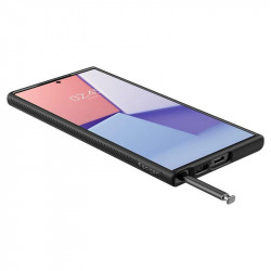 Husa Spigen Liquid Air pentru Samsung Galaxy S23 Ultra - negru mat - Img 3
