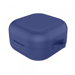 Husa Techsuit Silicone pentru Samsung Galaxy Buds4 / Buds4 Pro, Bleumarin