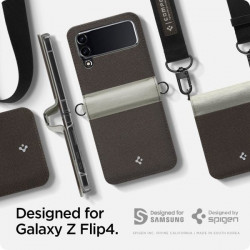 Husa telefon Spigen COMPOTY pentru GALAXY FLIP 4 TAN - Img 3