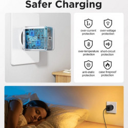 Incarcator de perete Joyroom JR-TCF02 USB-C PD 20W + cablu USB-C - negru - Img 3