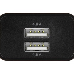 Incarcator Retea MaXlife MXTC-12, 24W, 4.8A, 2 x USB-A, Negru - Img 3