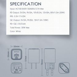 INCARCATOR RETEA SERIOUX 30W QC - Img 14