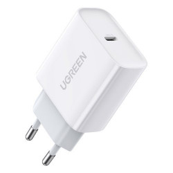 Incarcator USB Ugreen Power Delivery 3.0 Quick Charge 4.0+ 20W 3A alb (60450)