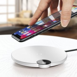 INCARCATOR WIRELESS, BASEUS, CU DISPLAY DIGITAL, ALB - Img 6