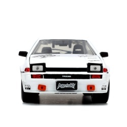 JADA AGGRETSUKO SET MASINUTA METALICA SI FIGURINA AGGRETSUKO SI TOYOTA TRUENO SCARA 1:24 - Img 3