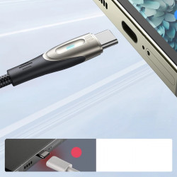 Joyroom Star-Light Series SA27-CC5 Cablu USB-C / USB-C 100W 1.2m - negru - Img 2