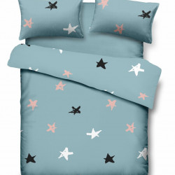 Lenjerie king size Microfibra Stars