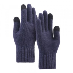 Manusi De Iarna Tactile Unisex Techsuit ST0012, Marime 22cm, Bleumarin