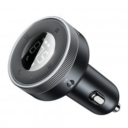 Modulator FM Baseus Enjoy Car Wireless MP3 Charger, Bluetooth 5.0, microSD, AUX (black) - Img 4