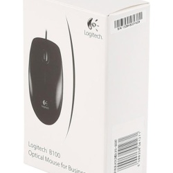 Mouse Logitech B100 USB, negru - Img 10