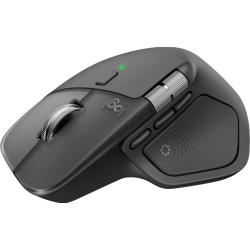 Mouse MX Master 4 - 8K DPI MagSpeed Scrolling Logi Bolt Receiver, Bluetooth Graphite 910-007617
