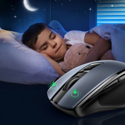 Mouse optic wireless Ugreen USB 2.4GHz / Bluetooth 5.0 4000 DPI negru (MU006) - Img 2