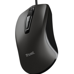 Mouse Trust cu fir optic, negru - Img 2