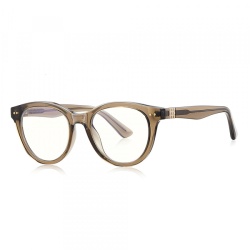 Ochelari De Calculator Barbati Techsuit 2231, Anti-Blue Light, Maro Deschis