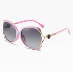 Ochelari De Soare Dama Techsuit 1722, Polarizati, Protectie UV, Roz Gri