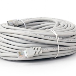 PATCH CORD UTP GEMBIRD Cat6, cupru-aluminiu, 20 m, gri, AWG26, "PP6U-20M" (timbru verde 0.8 lei)